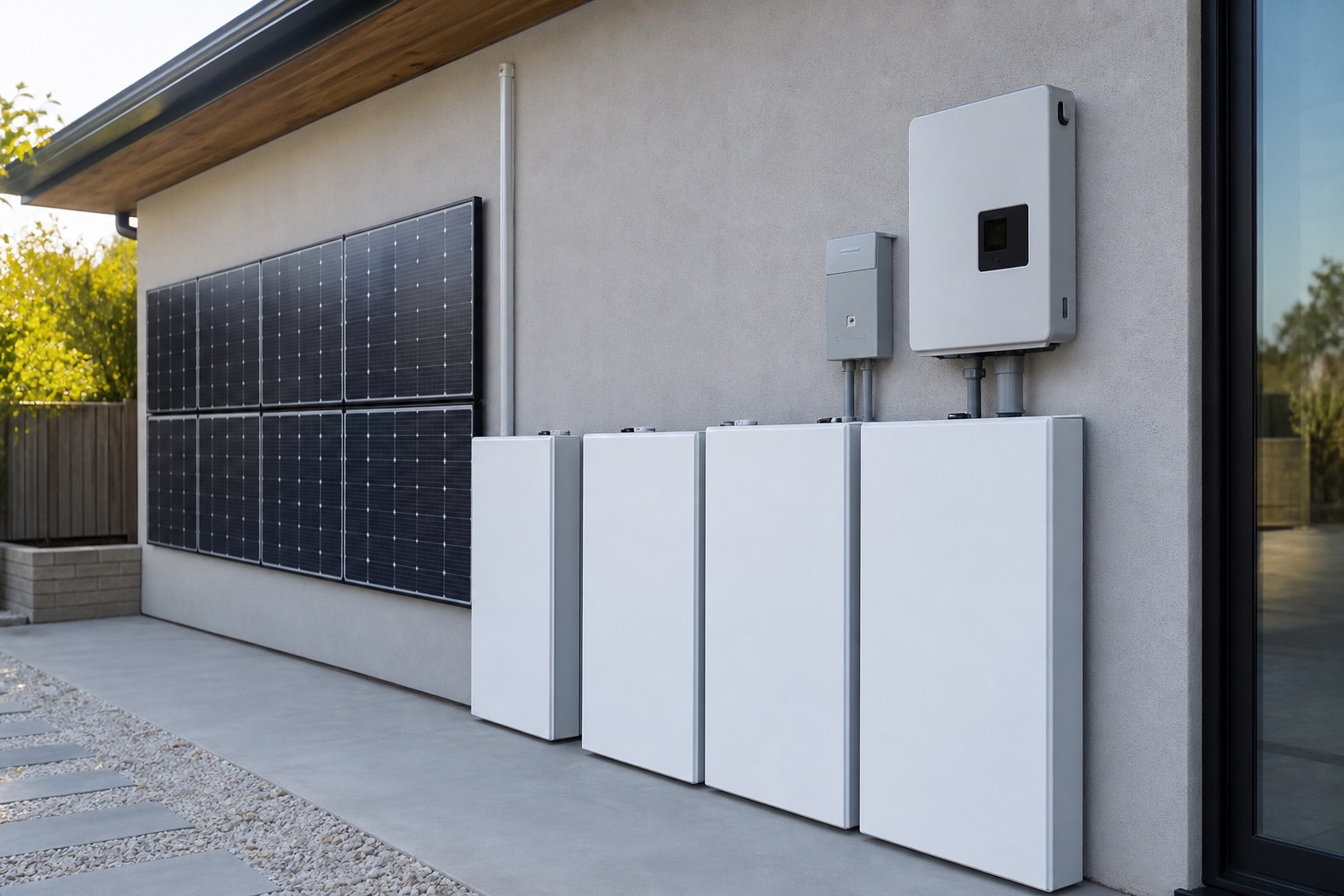 Qzacko HT Solar — solar plus battery storage system